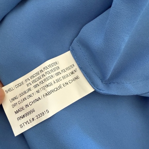 Shoshanna Breeze Blue Smocked Dress - Picture 4 of 16